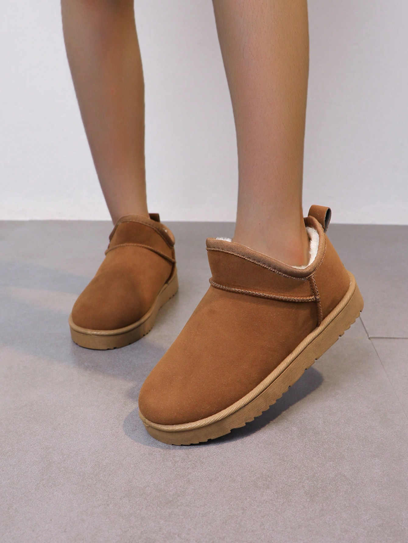 Short Snow Boots, Multicolor, Thickened, Warm, Anti-slip Shoes Booties | SHEIN