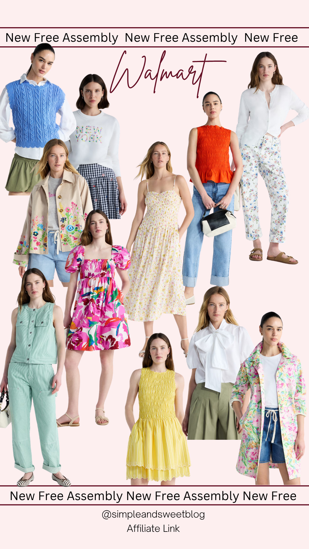 New Spring Summer Free Assemblt at Walmart  

 #LTKSeasonal #LTKSaleAlert #LTKWorkwear