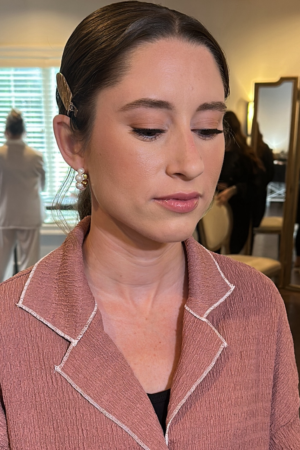 THE BEST matte eyeshadows palette — wonderful color & blends like a dream! 💭 

Lip color & blush used also linked 🔗 

#LTKGiftGuide #LTKBeauty