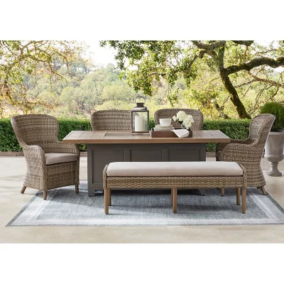 Member's Mark Rosehill 6-Piece Dining Set with Fire | Sam's Club