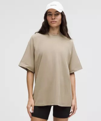 Cotton Jersey Oversized Short-Sleeve Shirt | lululemon (AU)