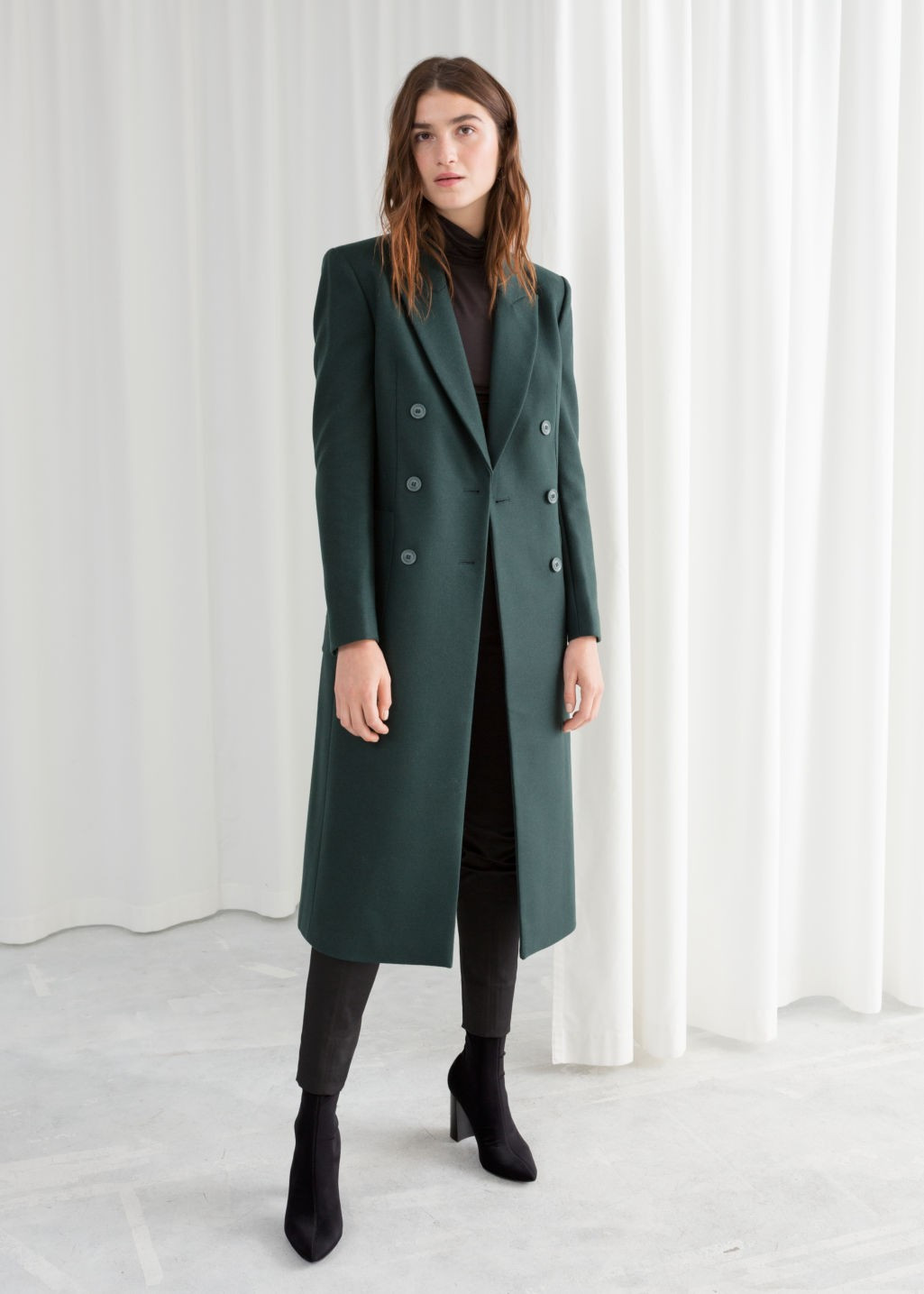 Wool Blend Double Breasted Coat | & Other Stories (EU + UK)