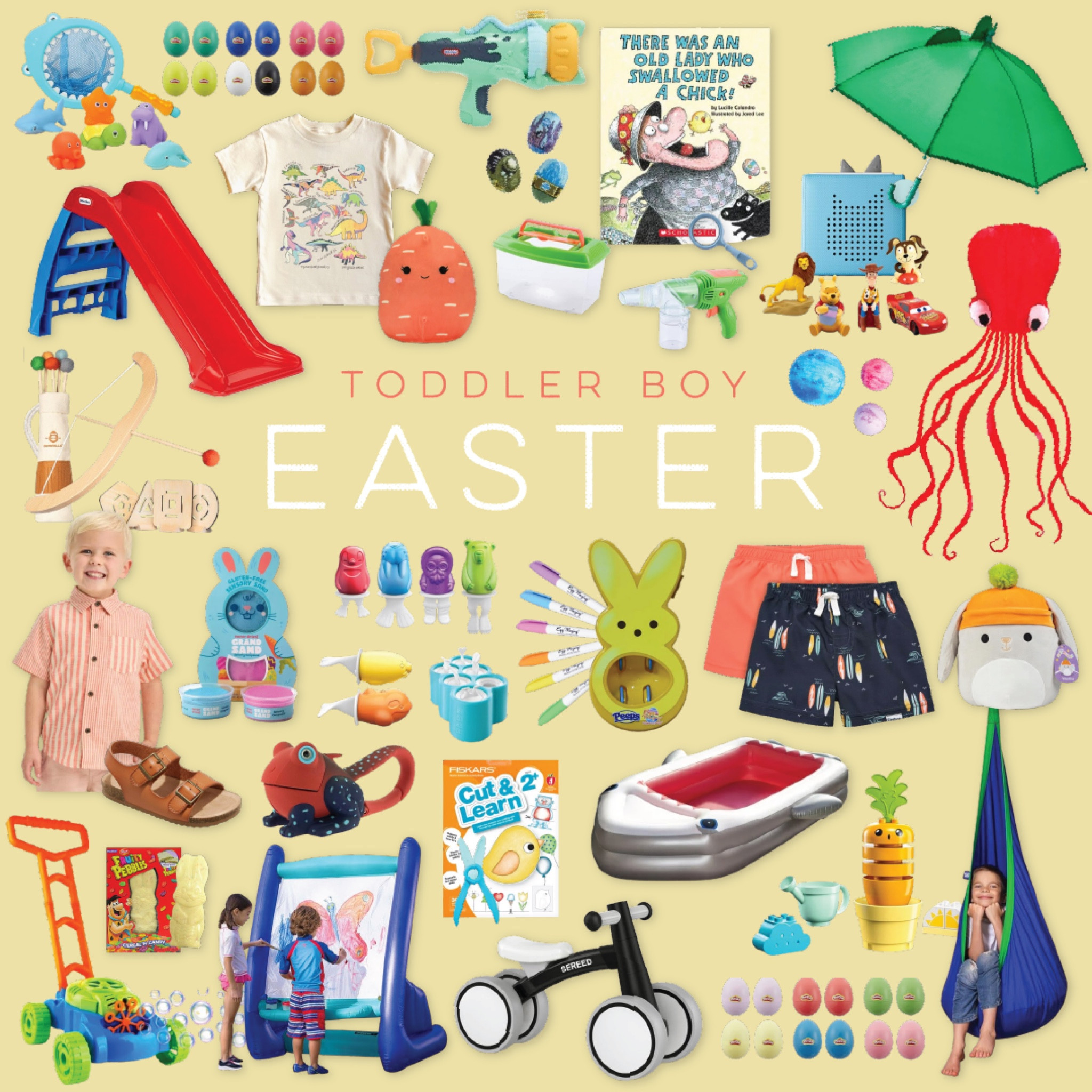 Make Easter unforgettable for your little adventurer with these top picks! From outdoor play toys to creative play sets and swim trunks, give your toddler boys the perfect blend of fun and practicality this Easter.🐰 

#EasterJoy #ToddlerAdventures #EasterGiftIdeas

#LTKfamily #LTKSeasonal #LTKkids