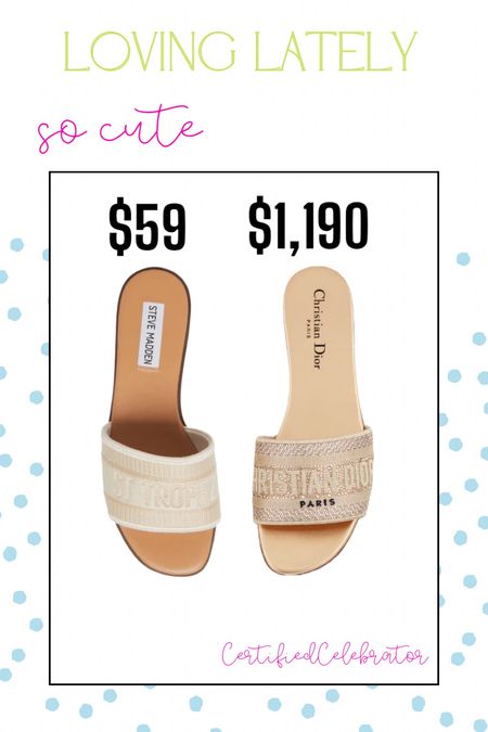 The best sandal slide dupe! Loove these for vacation beach spring break trip.  

#LTKGiftGuide #LTKkids
