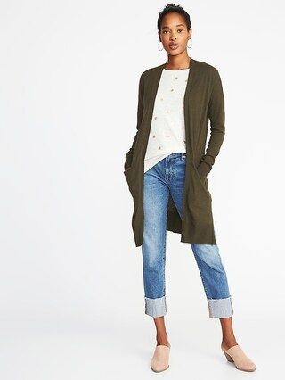 Super-Long Open-Front Sweater for Women | Old Navy US
