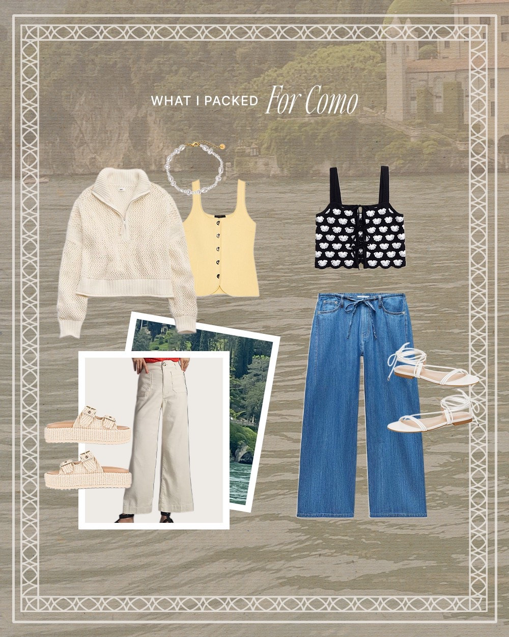 What I packed for Como 🫶🏼 Italy travel 

#LTKStyleTip #LTKTravel