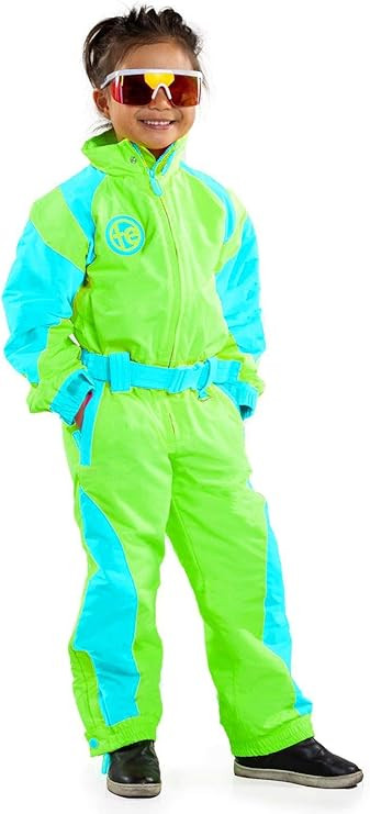 Tipsy Elves Loud Bright Colorful and Neon Ski Suits for Kids, Boys and Girls from | Amazon (US)