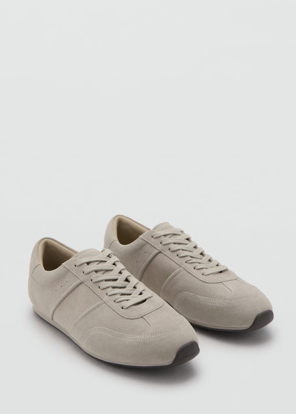 Suede trainers grey - Man - 10½ - MANGO MAN | Mango (US/MX/AU)