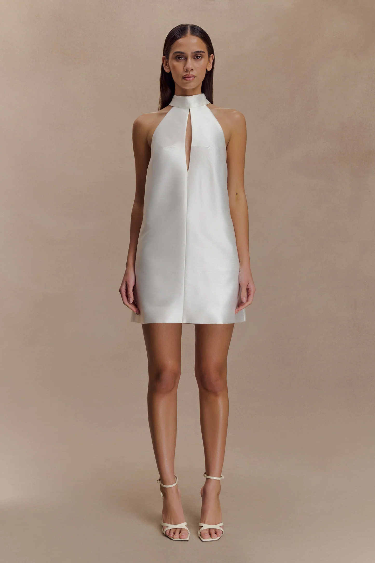 Mini Dress - White | MESHKI US