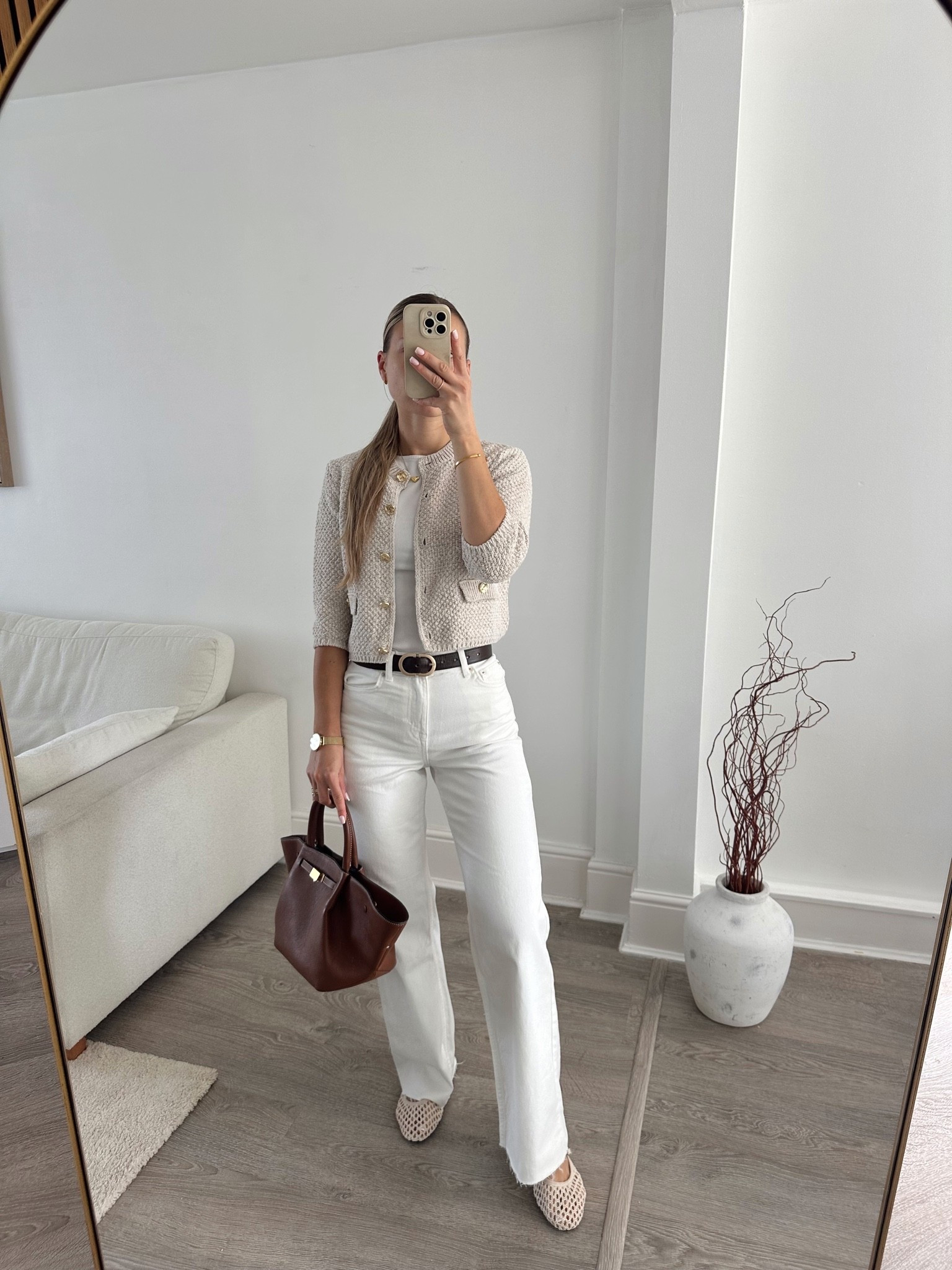 Easy summer workwear outfit formula 🤍 love a cute cardigan for those cooler mornings

#LTKsummer #LTKuk #LTKworkwear