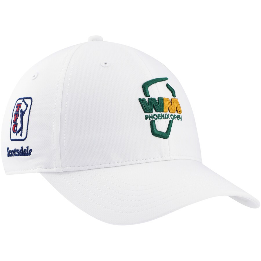WM Phoenix Open Ahead Unisex  Frio Ultimate Fit AeroSphere Tech Adjustable Hat - White | Fanatics