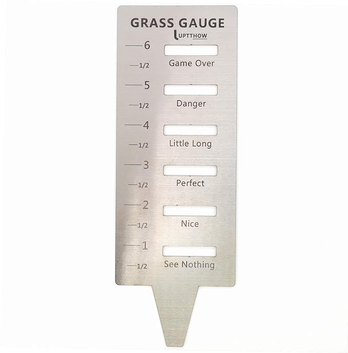 Grass Gauge Gardening Weeding Ultimate Lawn Tool Yard Landscaping Plant Growth Height Measurement... | Amazon (US)