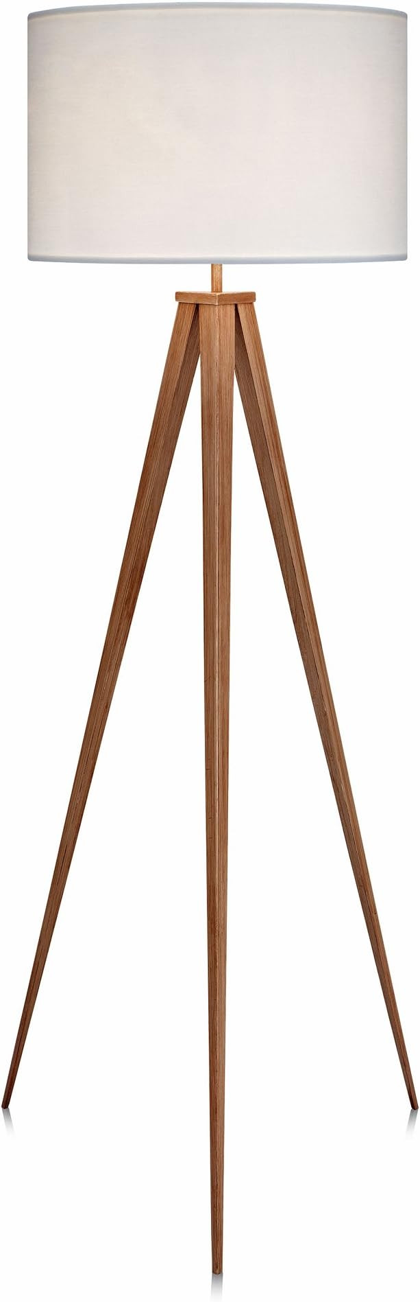 Versanora VN-L00007 Romanza Tripod Metal Legs LED Floor Lamp, White | Amazon (US)