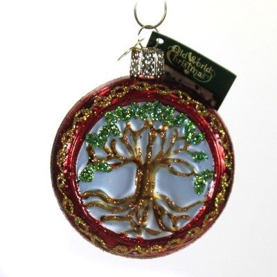 Old World Christmas Tree Of Life  -  One Ornament 3.0 Inches -  Family Ancestors Ornament  -  36233  | Target