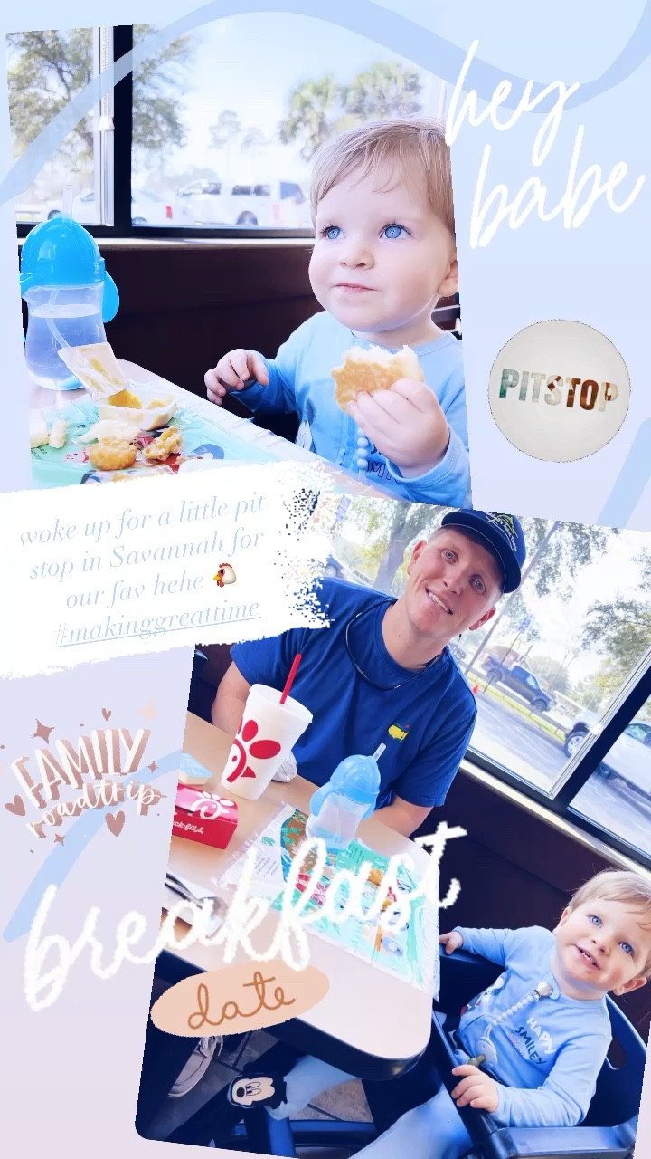 woke up for a little pit stop in Savannah for our fav hehe 🐔
#makinggreattime

#LTKbaby #LTKfamily #LTKtravel