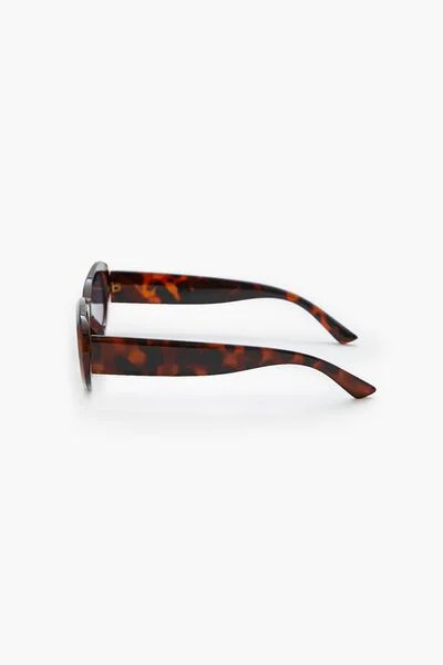 Tortoiseshell Oval Sunglasses | Forever 21