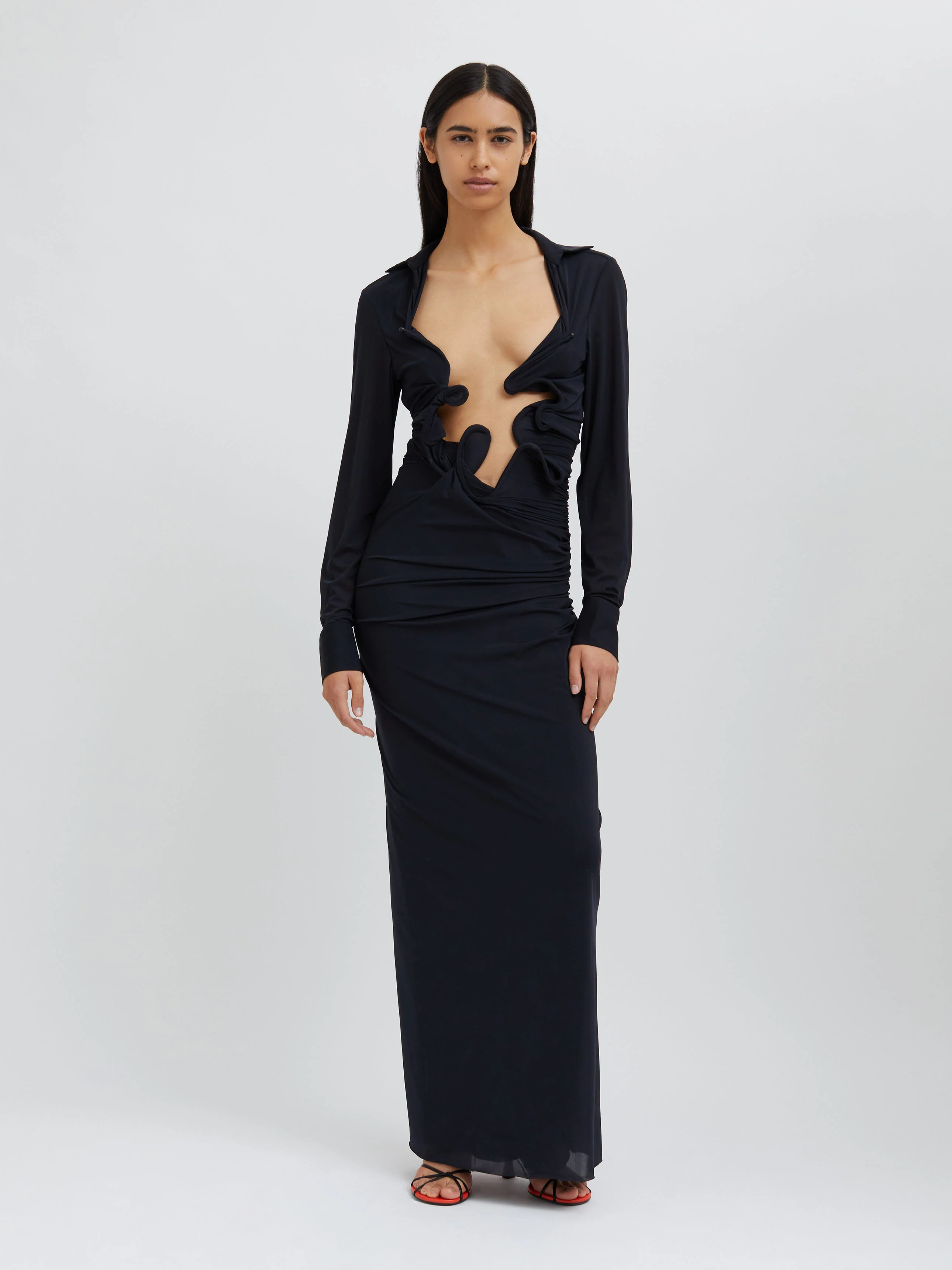 Venus Plunge Shirt Dress | Christopher Esber (Global)