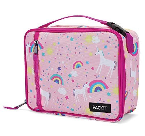 PackIt Freezable Classic Lunch Box, Unicorn Sky Pink | Amazon (US)