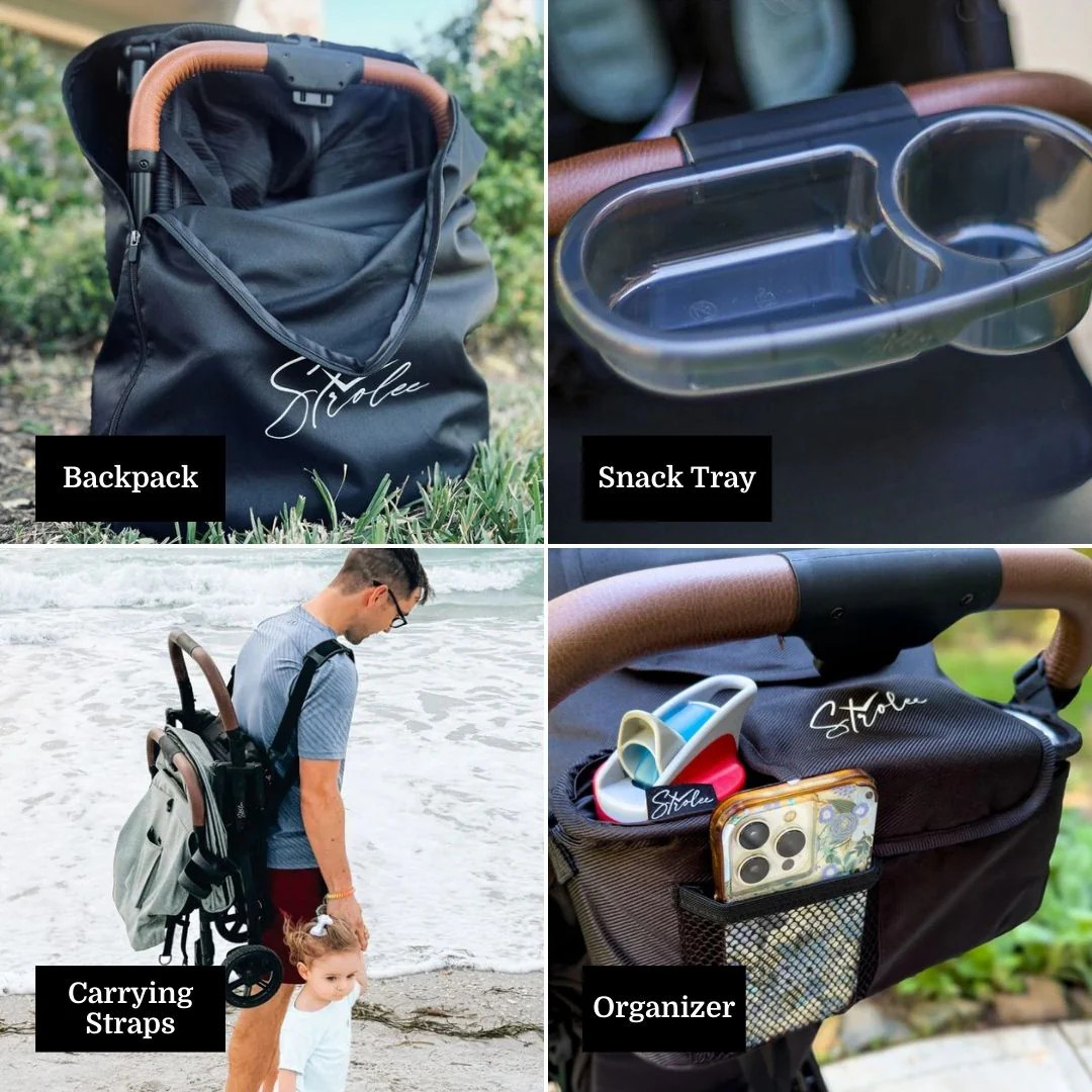 Complete Accessory Bundle (Single Stroller) | Strolee Baby