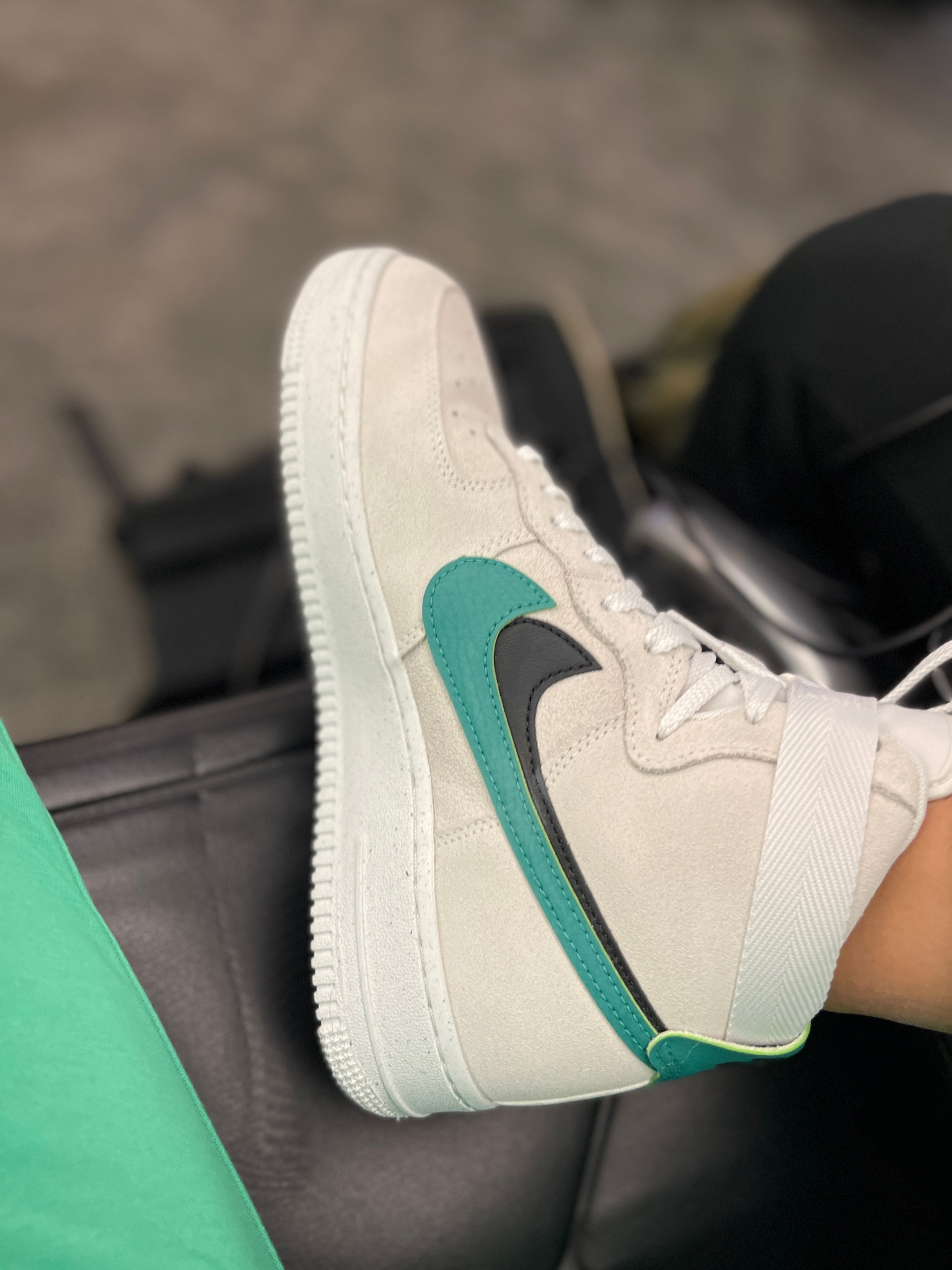 Womens Nike Air Force one high 
Womens high top sneakers 

#LTKshoecrush #LTKstyletip #LTKSeasonal