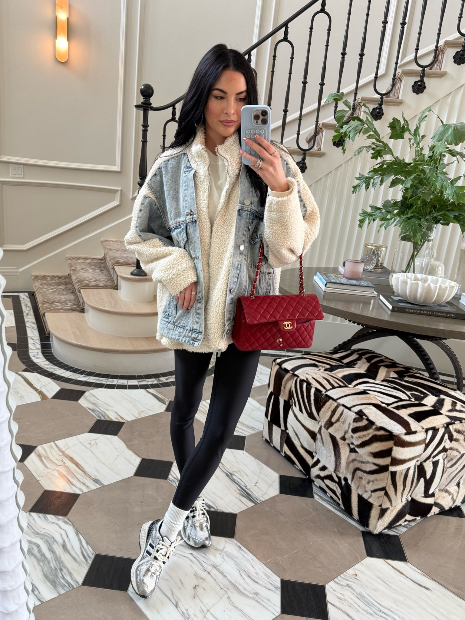 Cute & casual. Wearing a size S in jacket ❤️