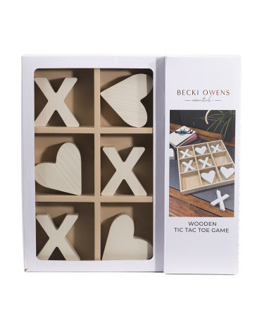 Tic Tac Toe Game With Hearts | TJ Maxx