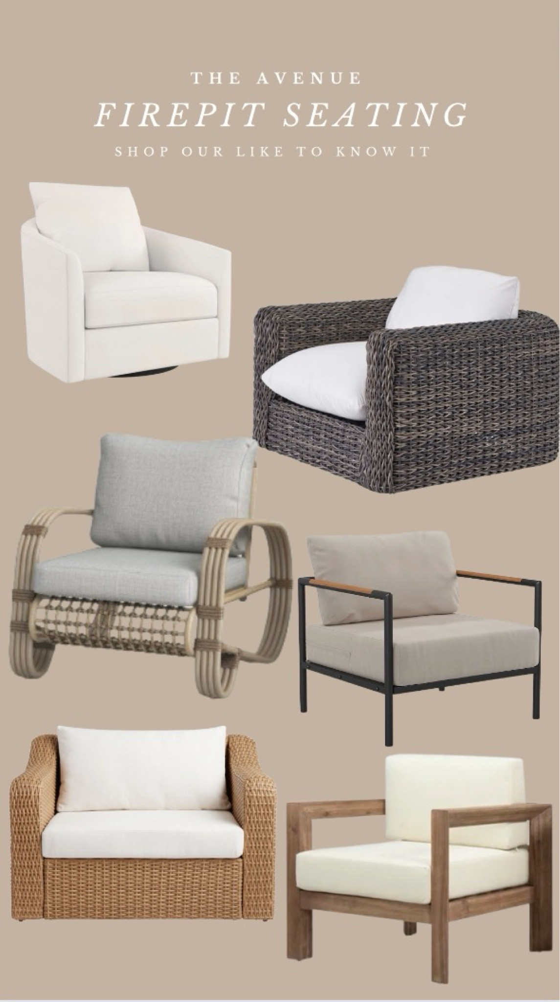 Firepit seating 