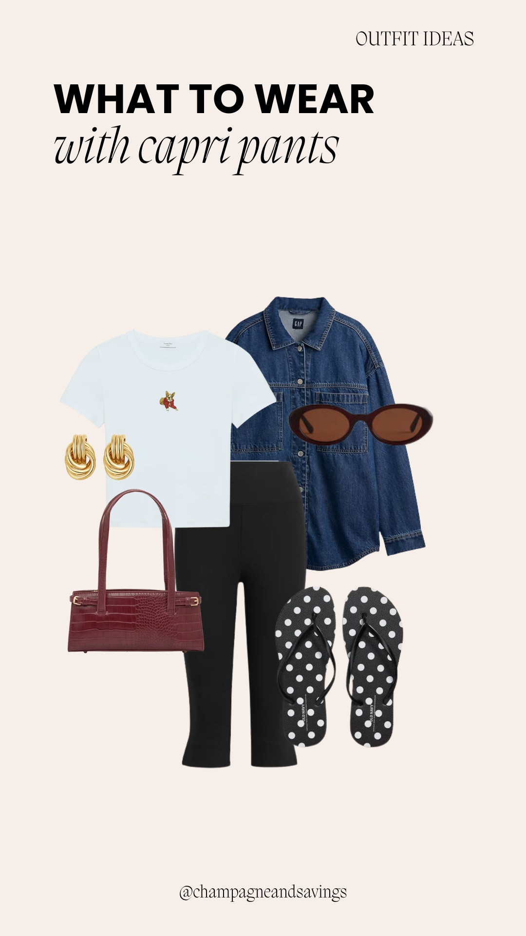 Capri pants outfitt

#LTKootd