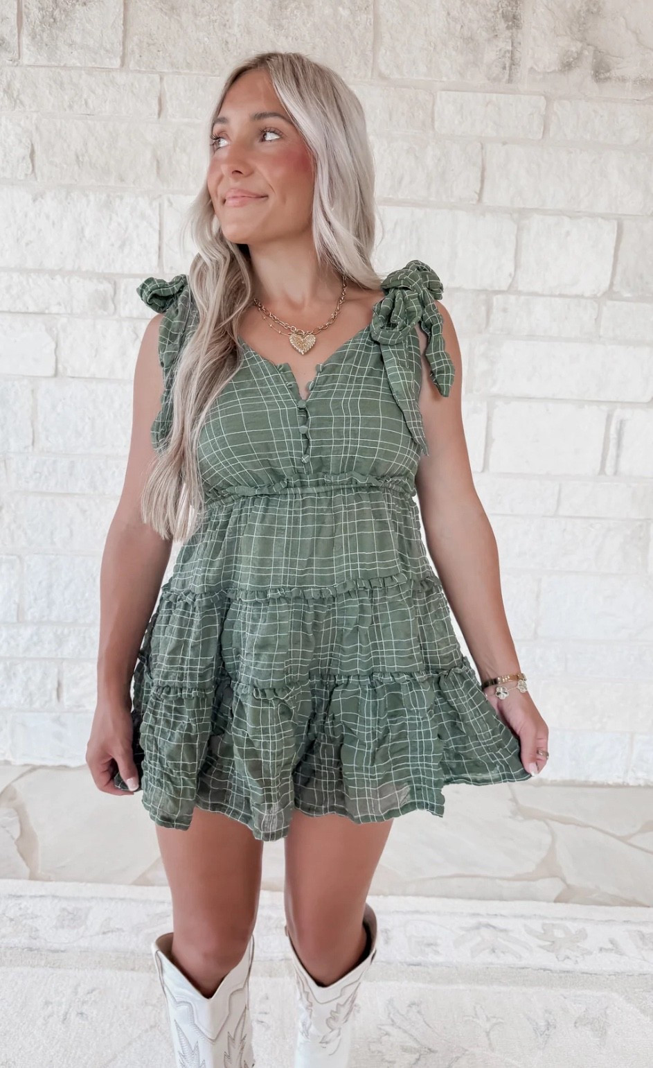 Green plaid dress 

Fall dress. Green dress. Wedding guest. Fall outfit. Fall finds. Fall pictures. Fall dress. Fall photo shoot outfit  

#LTKSeasonal #LTKStyleTip