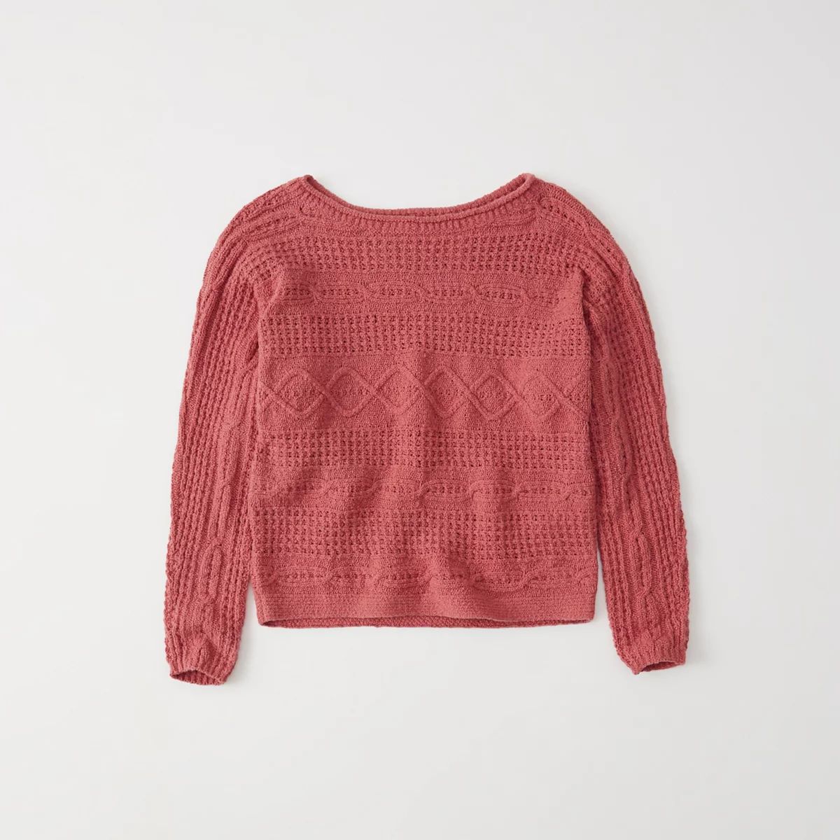 Cable Dolman Sweater | Abercrombie & Fitch US & UK