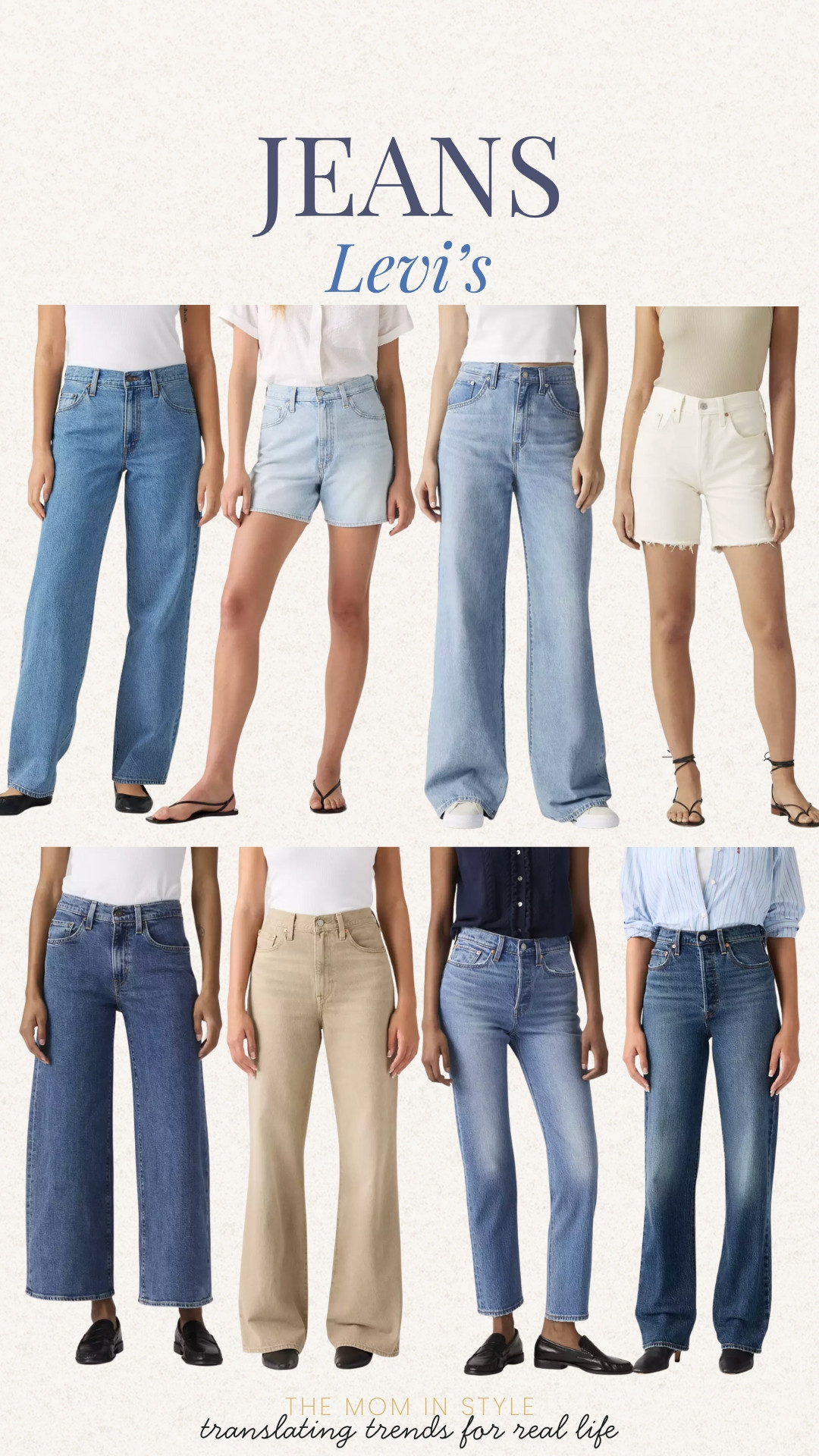 Levi’s jeans, Levi’s shorts, mom friendly shorts, spring break denim, comfortable jeans, themominstylee

#LTKmomlife #LTKSeasonal #LTKootd