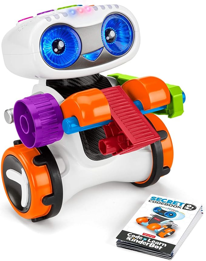 Fisher-Price Code 'n Learn Kinderbot, Interactive Preschool Robot Toy That Teaches Early Math, Pr... | Amazon (US)