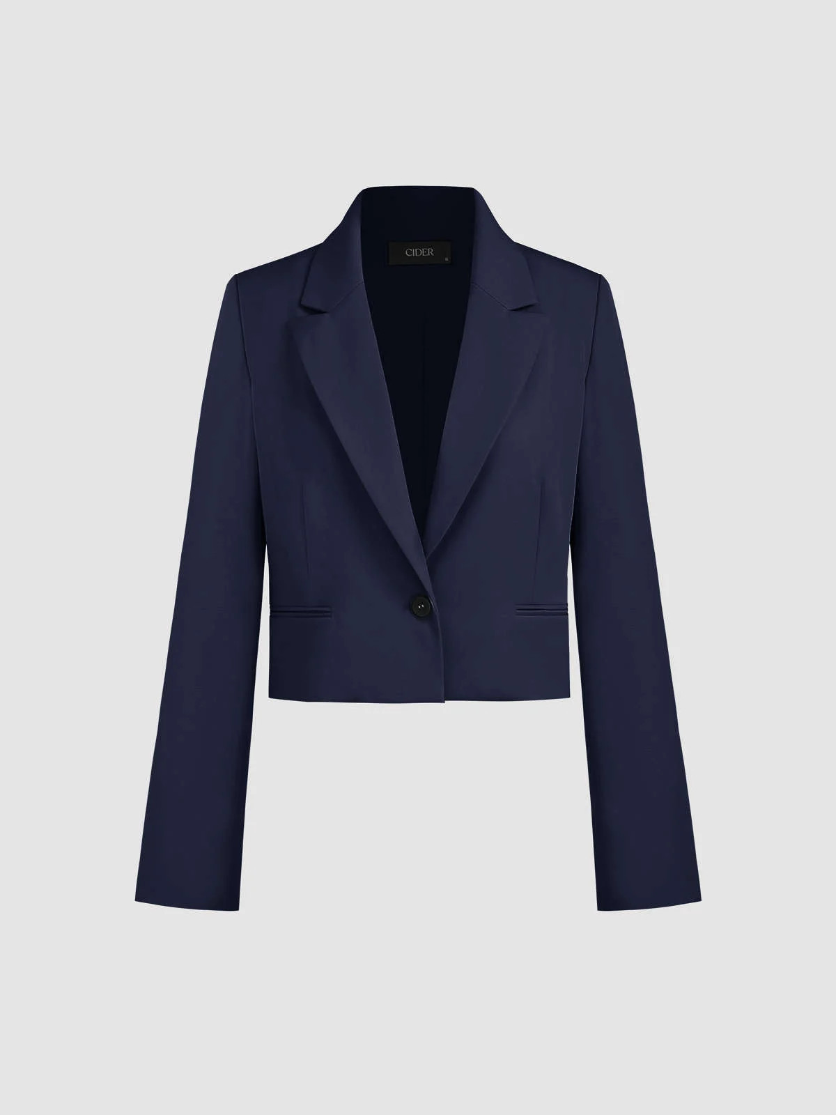 -60% Collar Solid Button Crop Blazer $19.96$49.90Flash Shipping | Cider