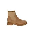 No Boundaries Faux Suede and Knit Chelsea Boots, Women's | Walmart (US)