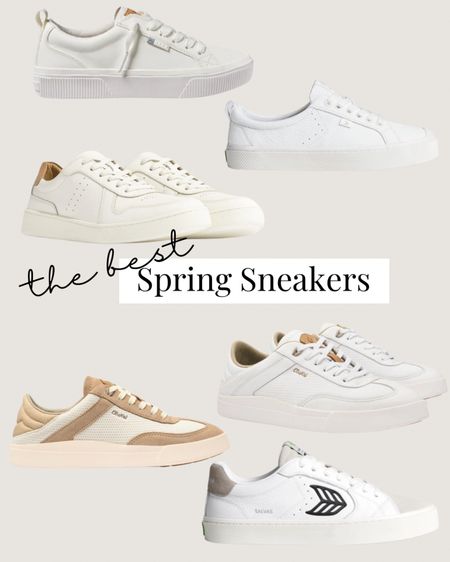 Rounded up the best neutral spring sneakers. These are comfy, sustainable, and stylish  

#LTKSeasonal #LTKshoecrush #LTKover40