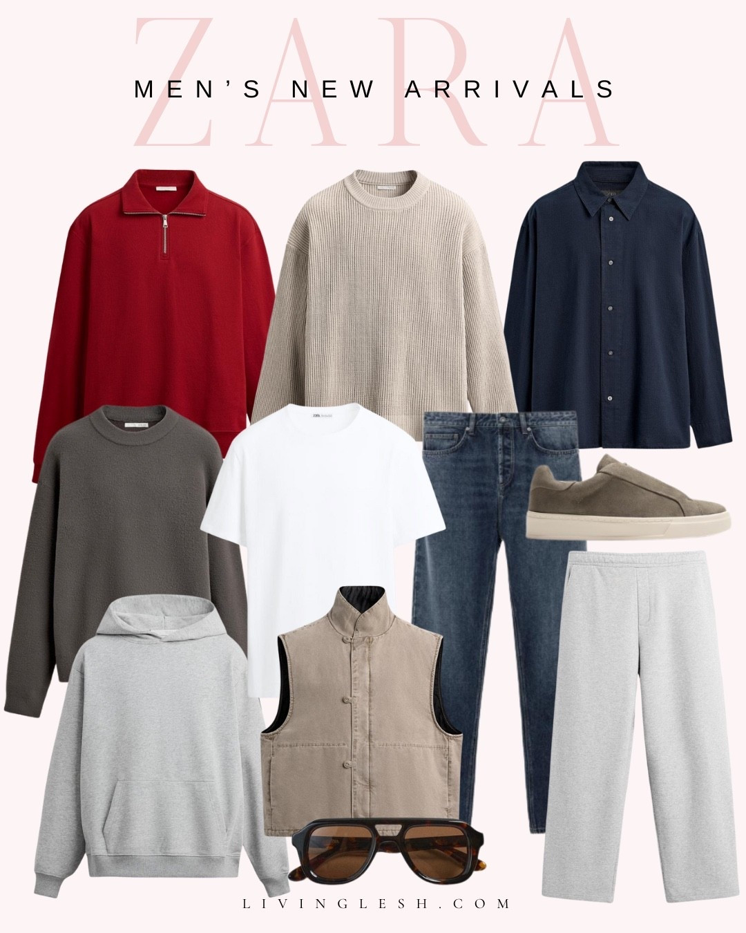 Zara | Zara fashion | Men's fashion | Men's outfit | Gifts for boyfriend | Gifts for husband | Men's jeans | Men's denim | Men's sweater | Men's shoes | Men's sunglasses | Outfits for men | Zara outfit

#LTKFindsUnder50 #LTKGiftGuide #LTKMens