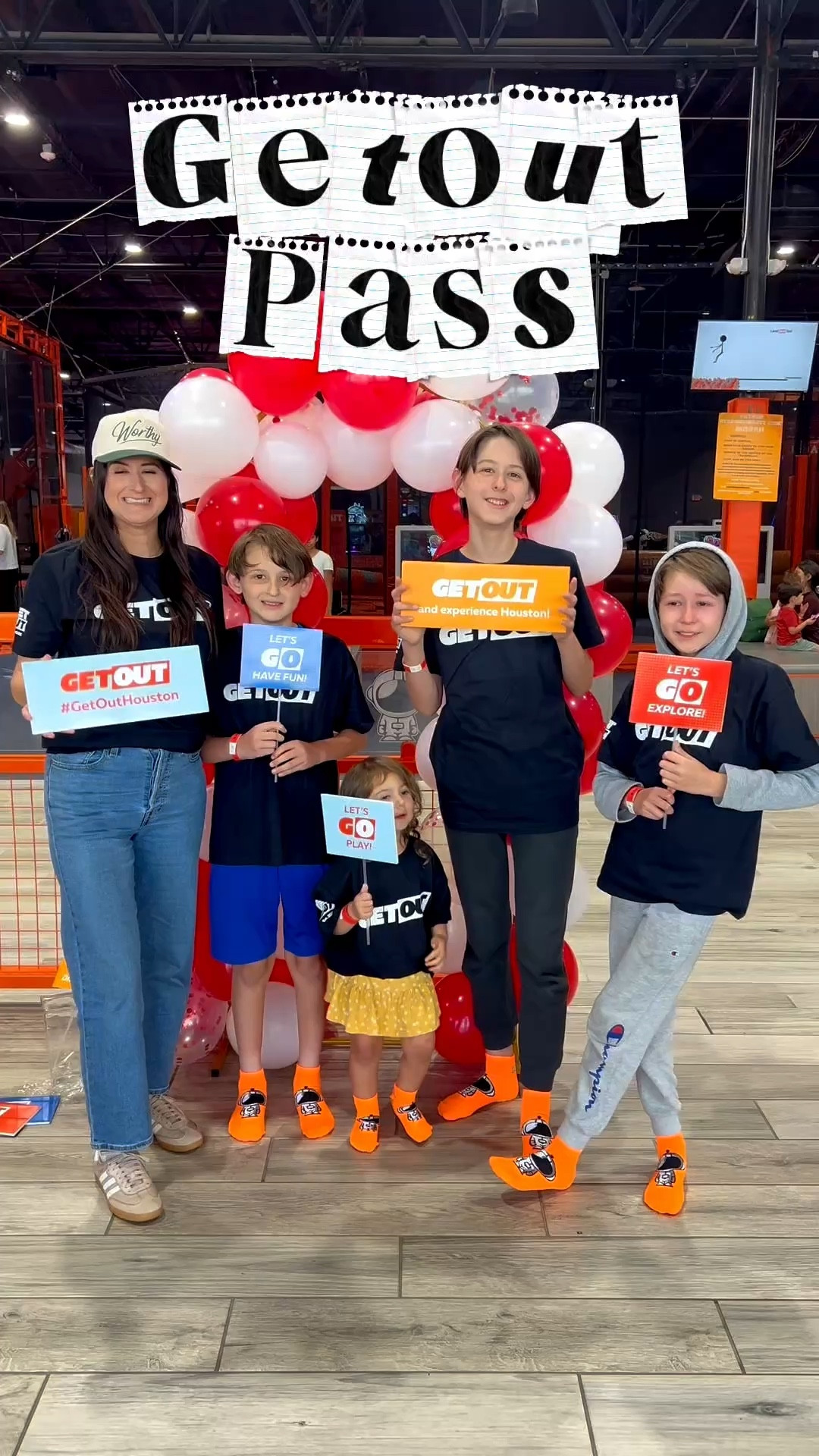 If you are local to Houston use code JENNIMETZ per discount on your GetOut Pass tickets, the code stacks on any current sale.￼

#LTKKids #LTKvlog #LTKmomlife