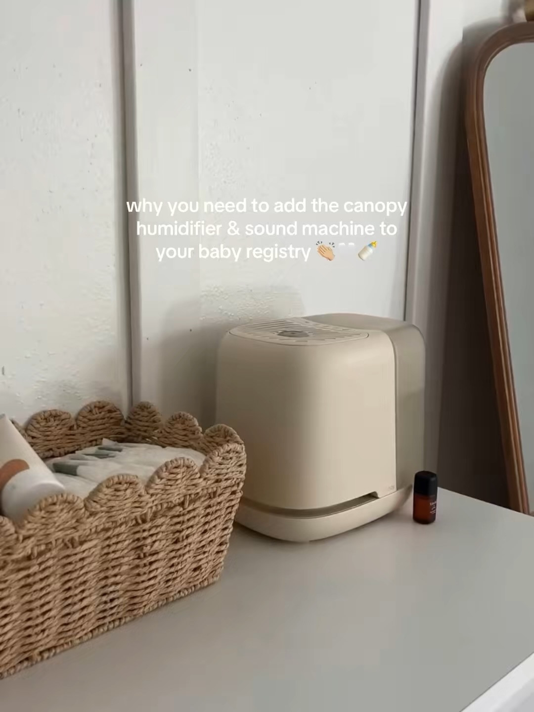 say CANOPY for 🔗👏🏼 I also have their bathtub 🛁 filter as well - we LOVE!! #babymusthaves #babyregistry #humidifier #babymusthave