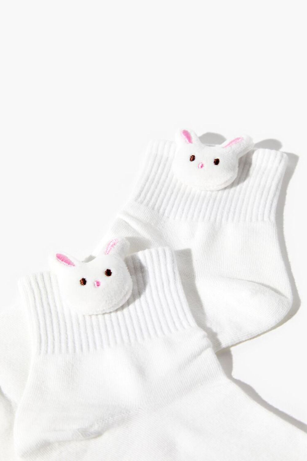 Bunny Plush Crew Socks | Forever 21 (US)