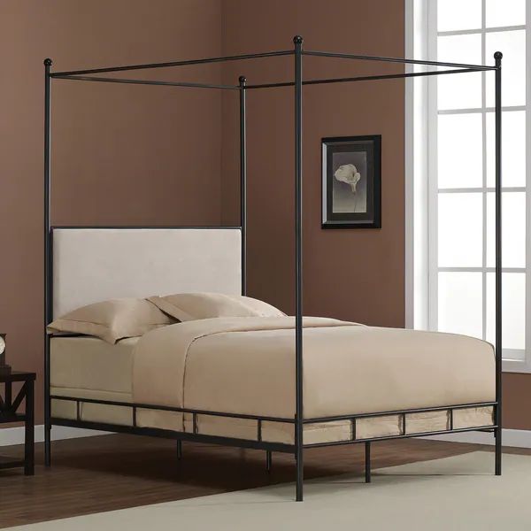Lauren Full Metal Canopy Bed | Bed Bath & Beyond