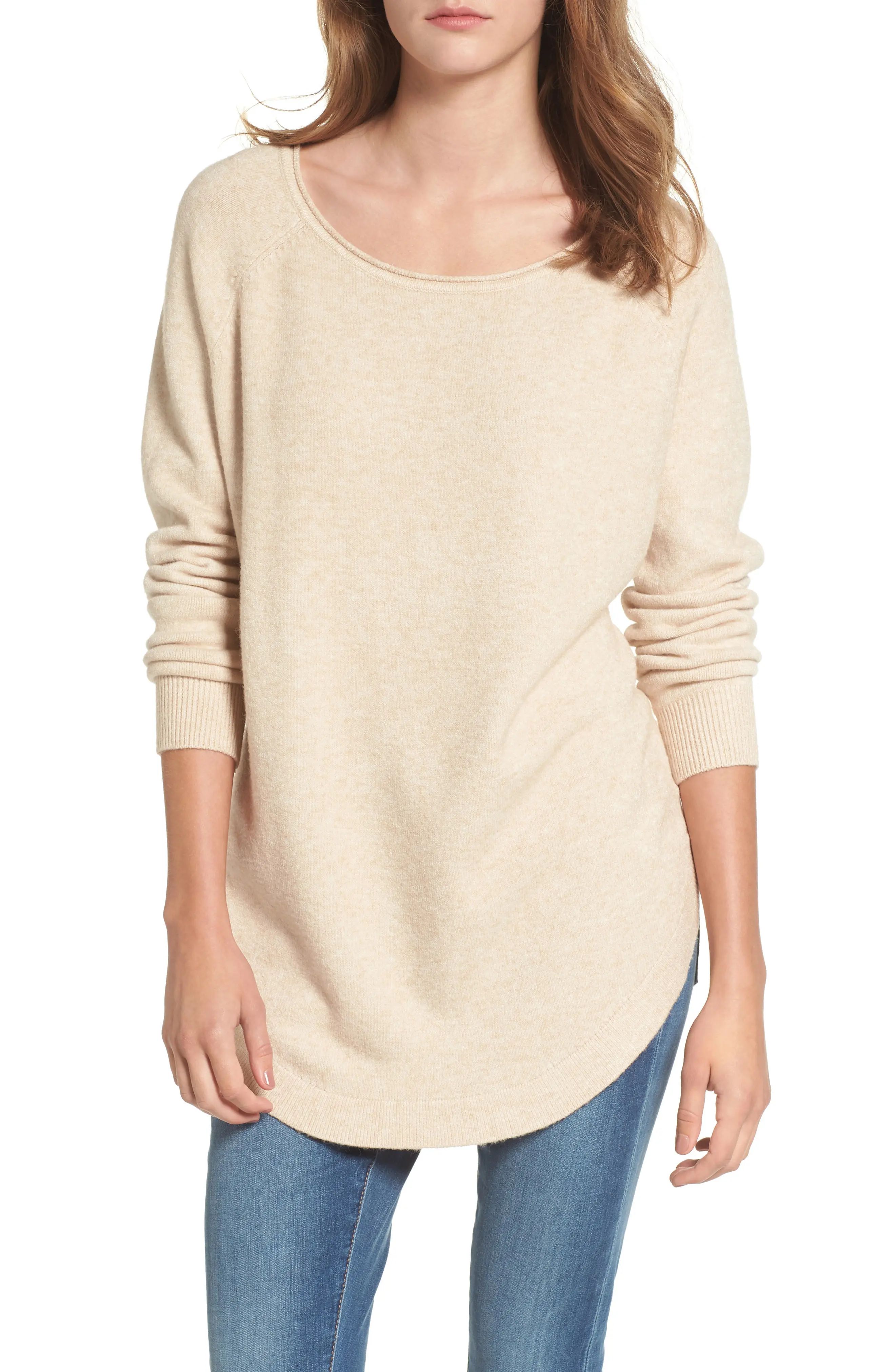 Shirttail Hem Sweater | Nordstrom