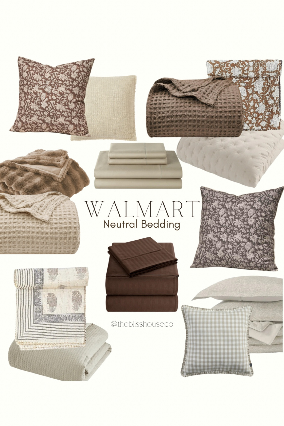 Walmart neutral bedding 

#LTKHome #LTKMostLoved #LTKSaleAlert