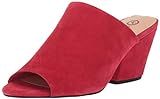 Bella Vita Women's Kathy Mule Sandal, Red Kidsuede Leather, 9.5 M US | Amazon (US)