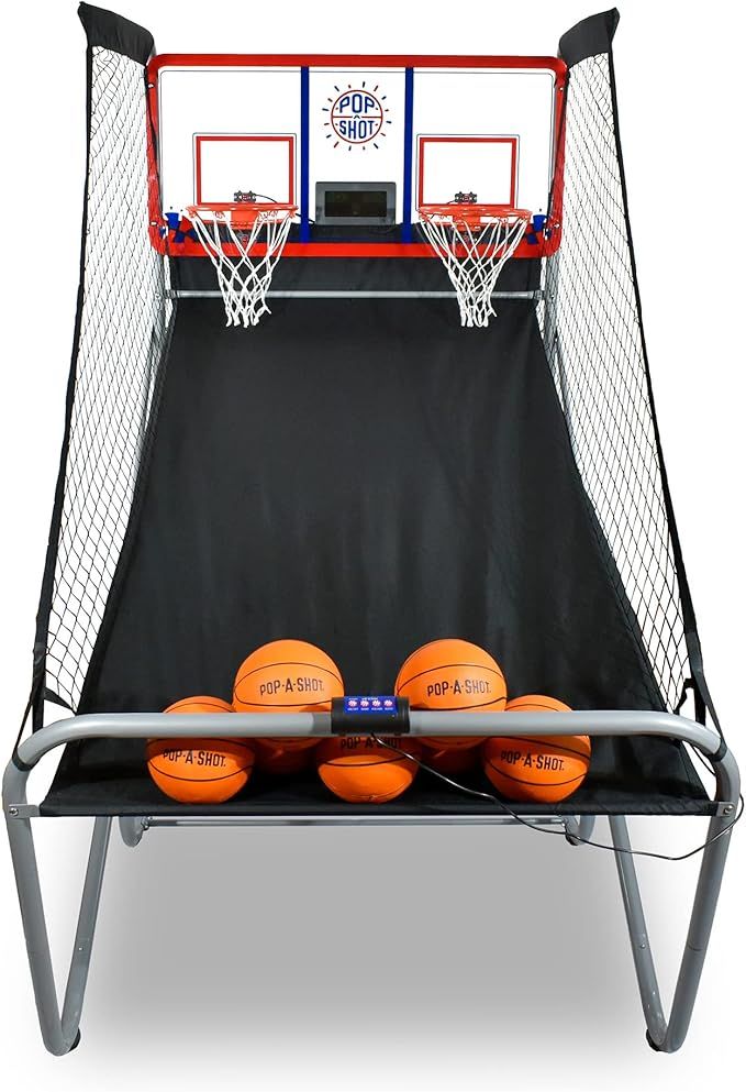 Pop-A-Shot - Indoor/Outdoor Dual Shot | Arcade Basketball Fun, Inside or Out | Sensor Scoring | 1... | Amazon (US)