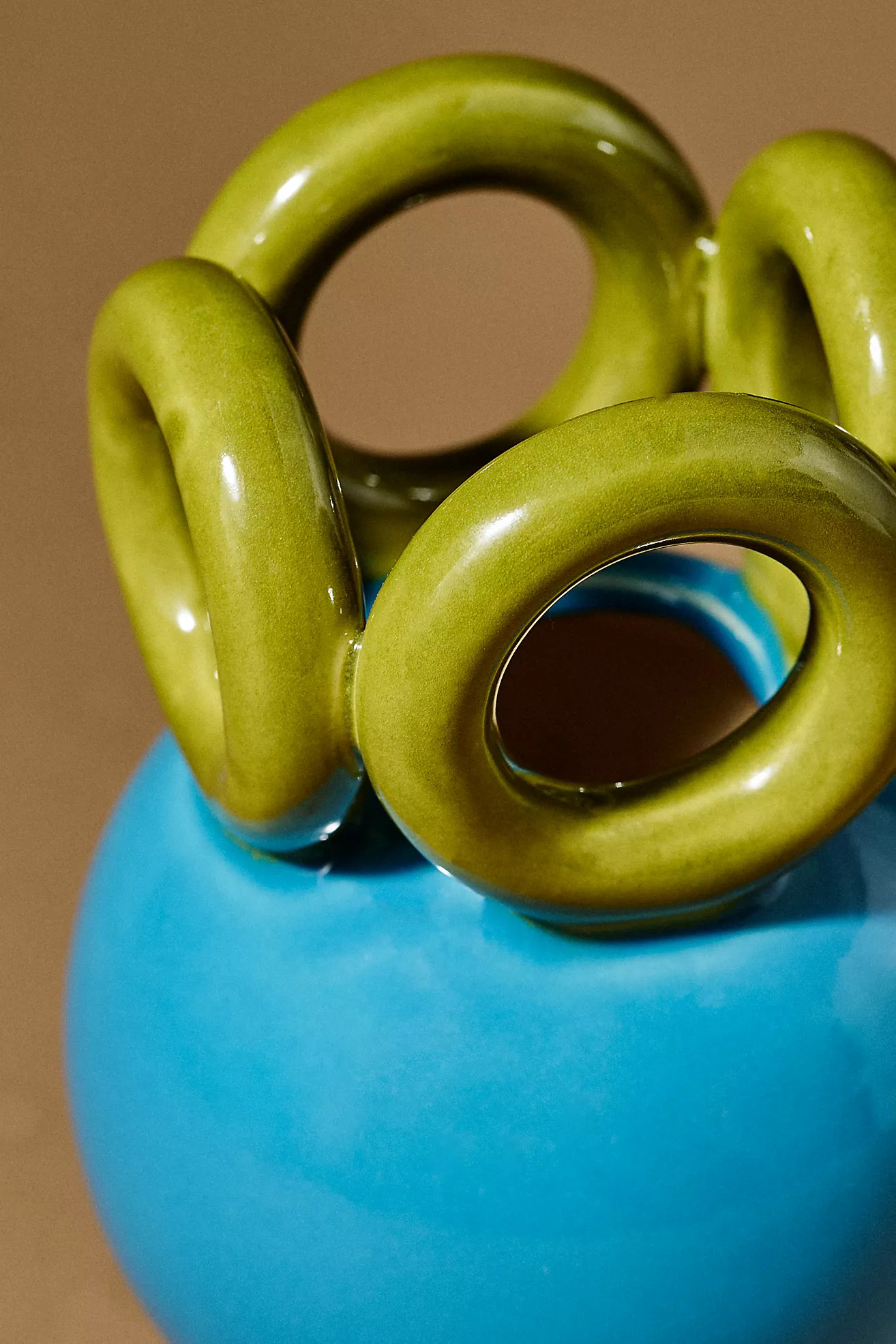 Circled Ceramic Vase | Anthropologie (US)