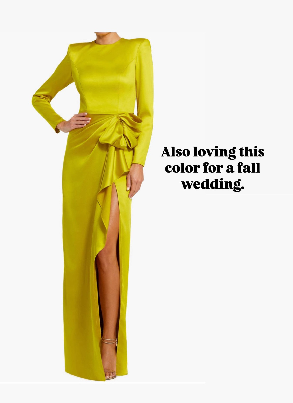 Fall Wedding Guest Dress
What a fun color to wear to a fall wedding or special event. So chic! 

#LTKStyleTip #LTKWedding #LTKSeasonal