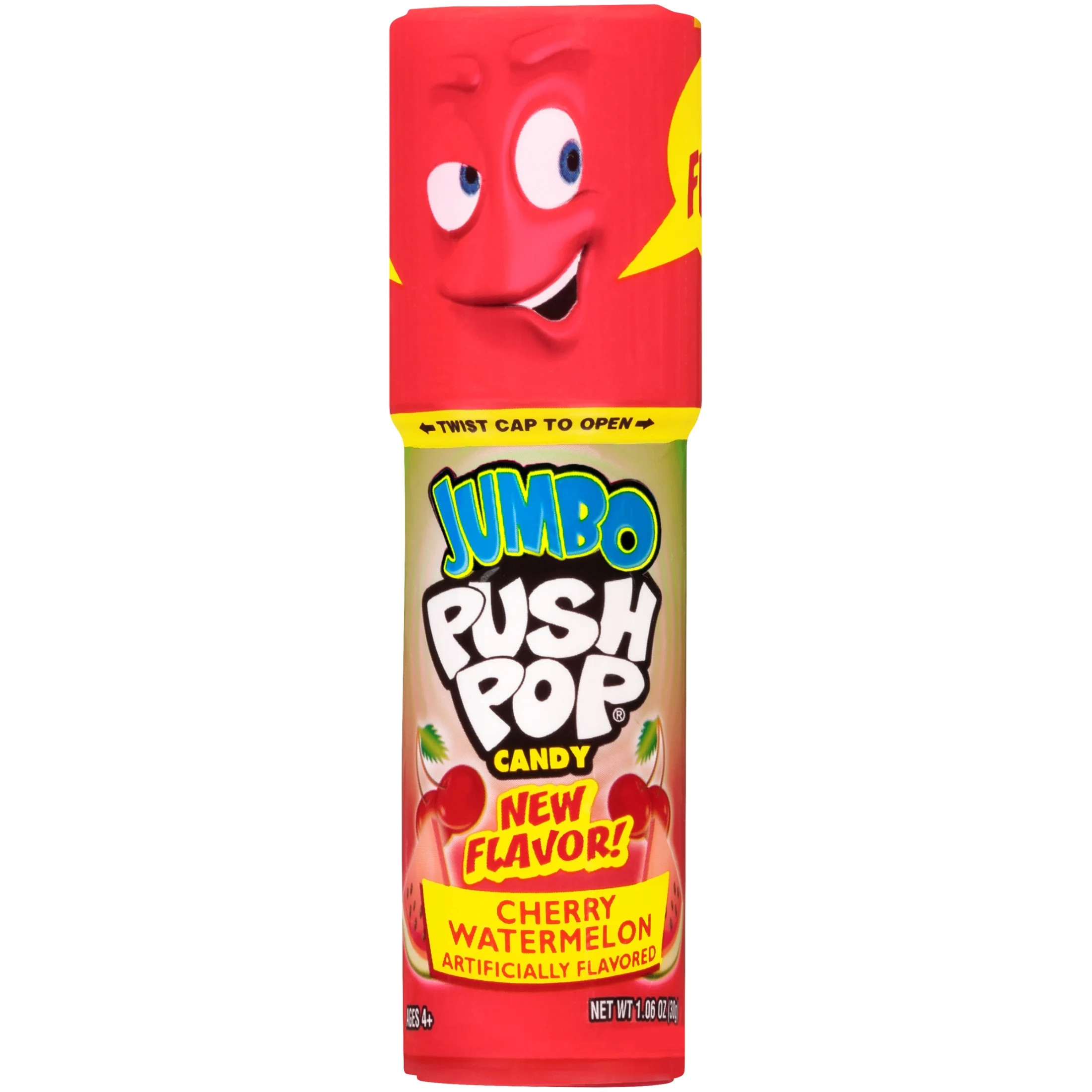 Jumbo Push Pop Lollipop Candy, Individual Count (Flavor May Vary), 1.06oz | Walmart (US)