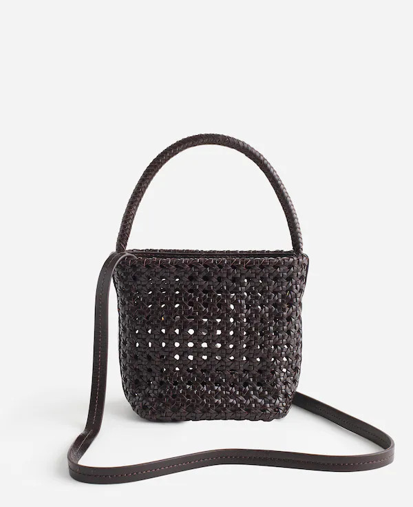 The Handwoven Cane Mini Bag | Madewell
