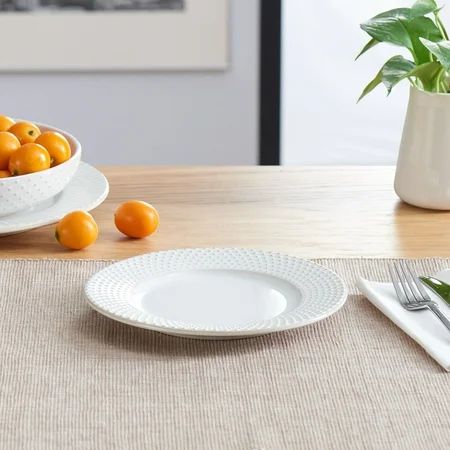 Better Homes & Gardens Modern Farmhouse 8.5" Mix & Match Dotted Salad Plate | Walmart (US)