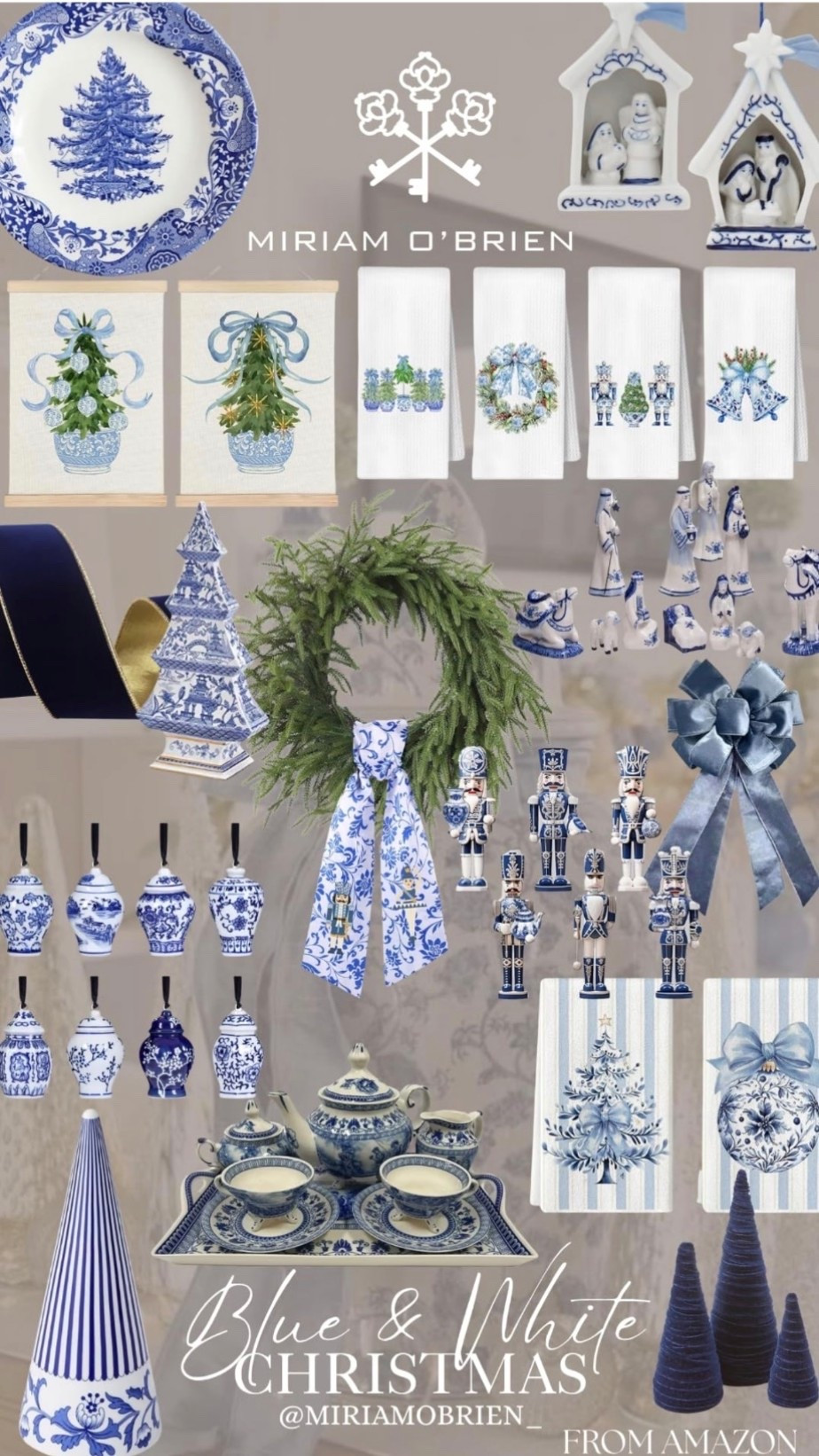 The blue and white Christmas from Amazon!

Follow me at @miriamobrien_ on IG and TikTok! 

#LTKHoliday #LTKHome #LTKOver40

#LTKHoliday #LTKHome #LTKOver40

#LTKHome #LTKOver40 #LTKSeasonal
